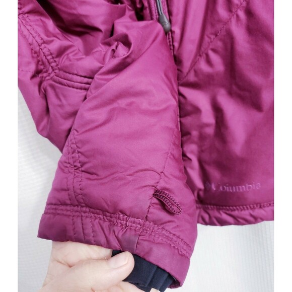 Columbia Titanium Maroon Jacket Women's size MEDIUM - Picture 4 of 7